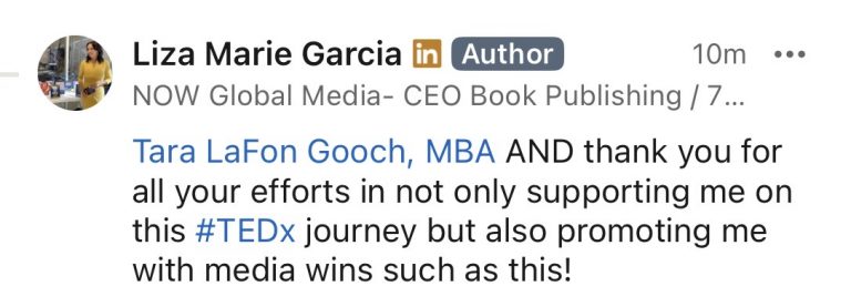 Liza Marie garcia. Happy client result