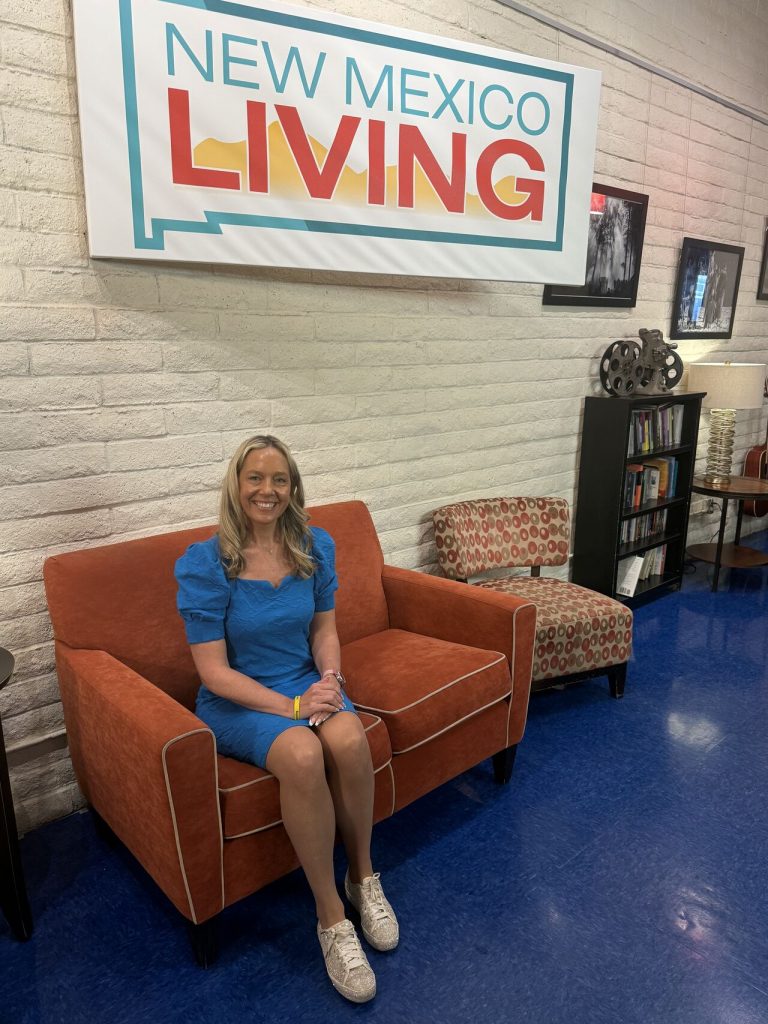 Dr. Gina Anderson on TV set