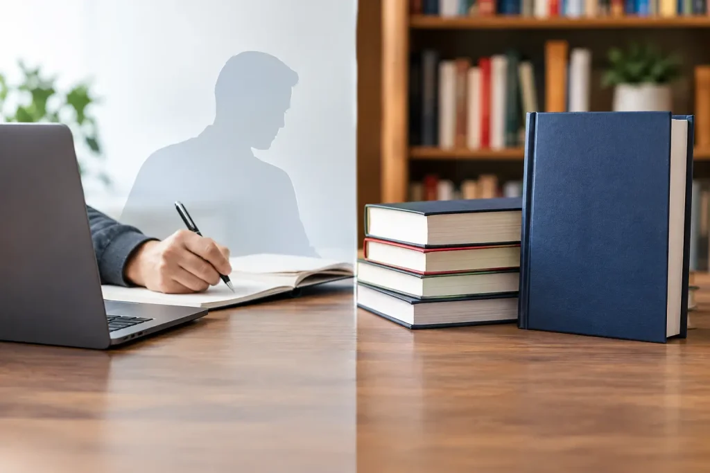 Ghostwritten Book vs Traditional Publishing